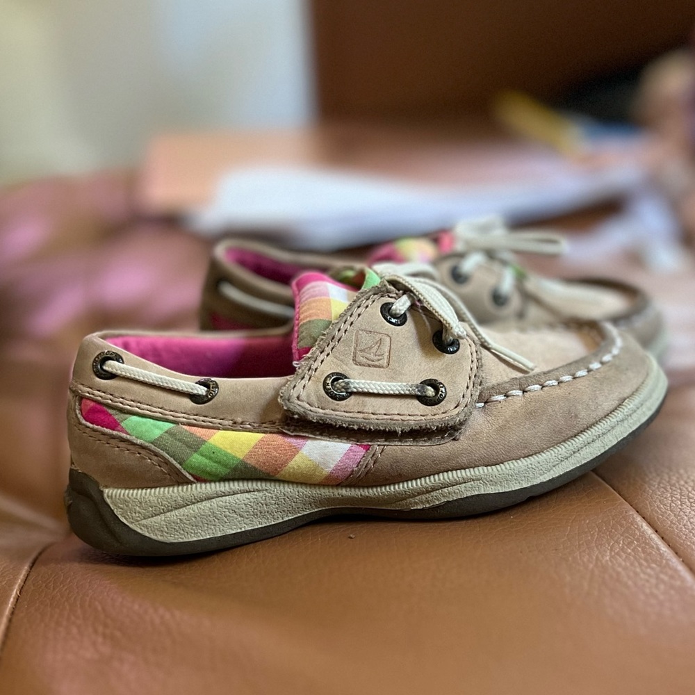 Sperry Top Sider Boat Shoes Toddler Size 9